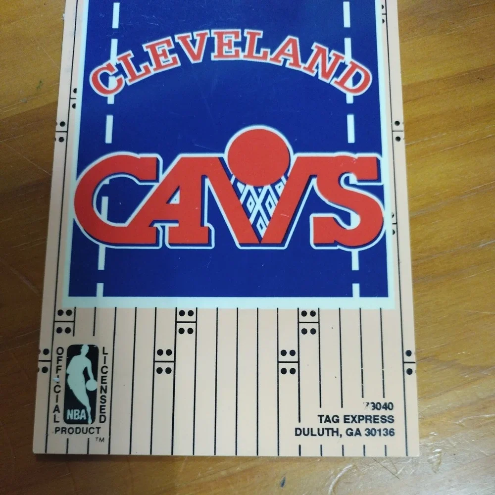 Vintage NBA Cleveland Cavaliers Door Knob Hanger‎ Do Not Disturb Sign Basketball